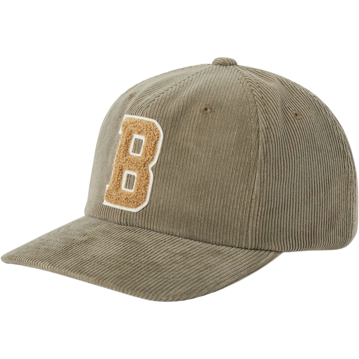 2026 Brixton Big B Cord Cap 11158 - Dark Olive Corduroy